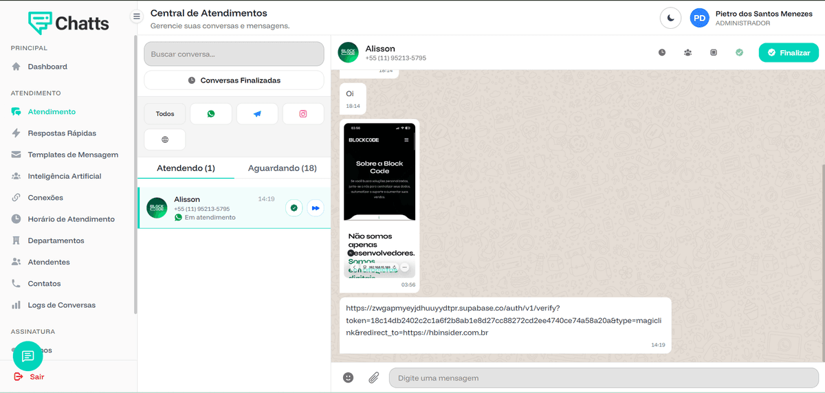 Sistema de Multiatendimento